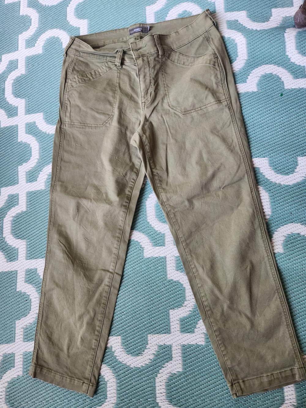 torrid Olive-Green Straight Leg Jeans